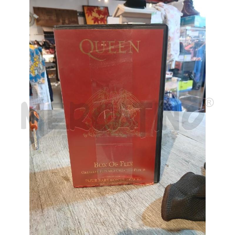 VHS DOPPIA QUEEN BOX OF FLIX (1991) | Mercatino dell'Usato Busnago 1
