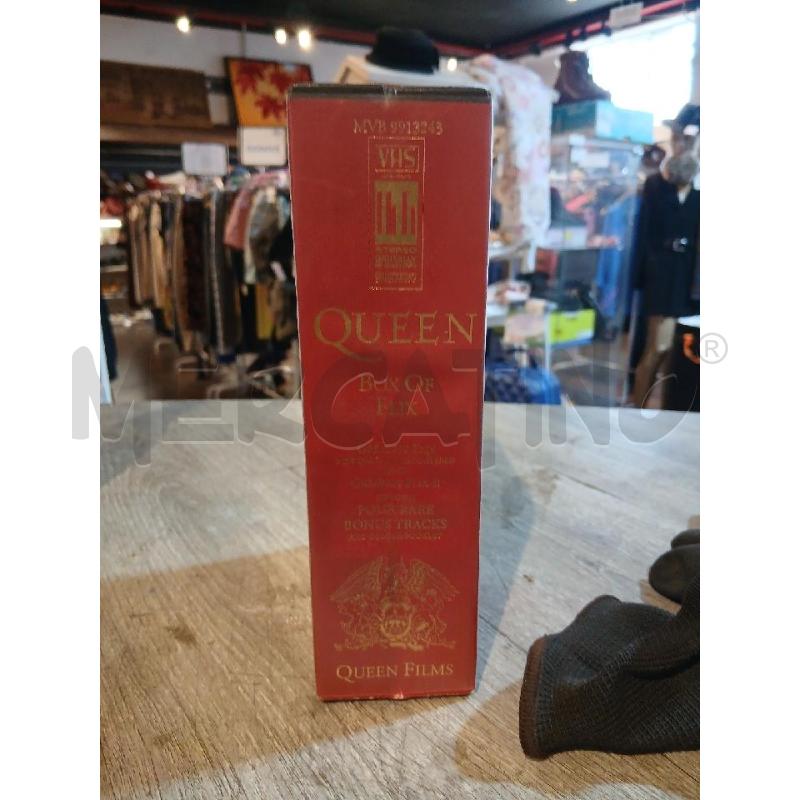 VHS DOPPIA QUEEN BOX OF FLIX (1991) | Mercatino dell'Usato Busnago 2