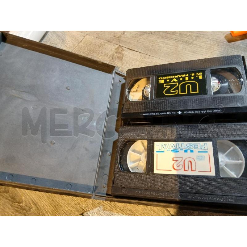VHS DOPPIA U2  | Mercatino dell'Usato Busnago 4