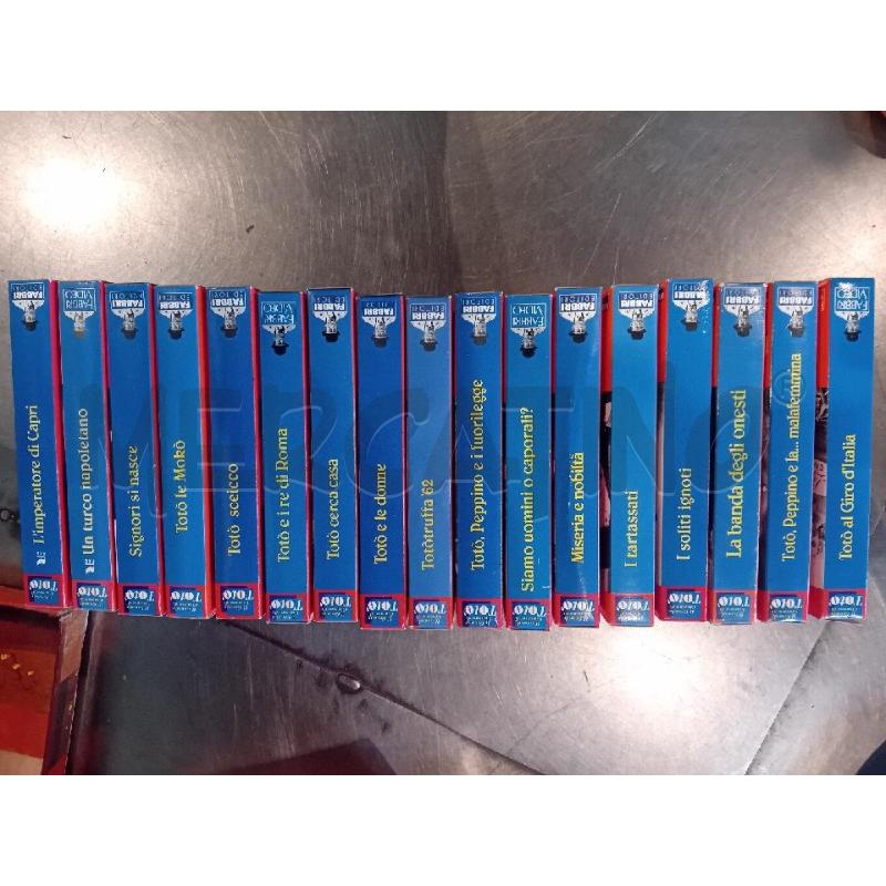 VHS PEZZI 17 COLLEZZIONE TOT' FABBRI EDITORE | Mercatino dell'Usato Busnago 1