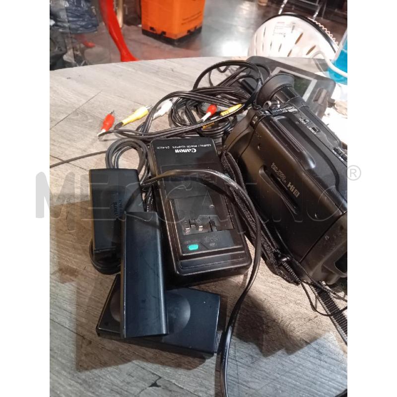 VIDEO CAMERA CANON OPTICAL 20X CON ACCESSORI | Mercatino dell'Usato Busnago 2
