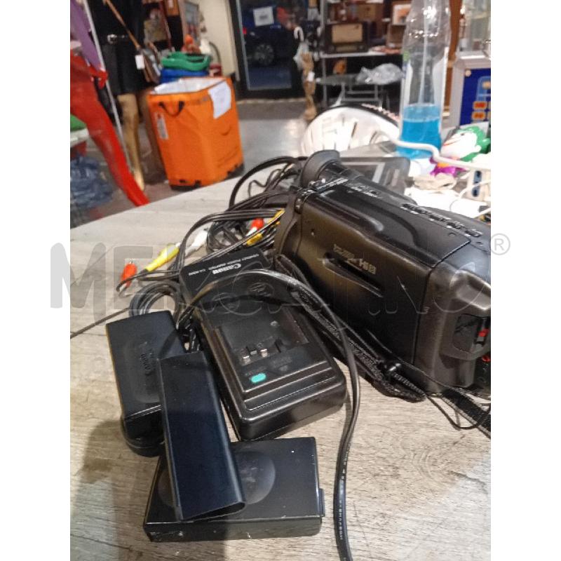 VIDEO CAMERA CANON OPTICAL 20X CON ACCESSORI | Mercatino dell'Usato Busnago 4
