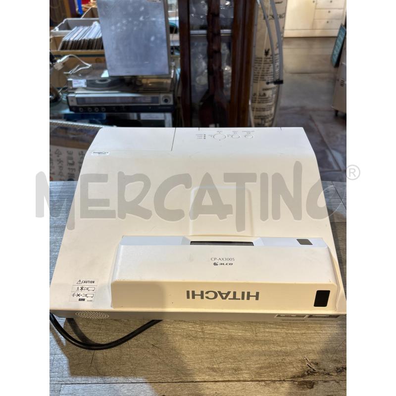 VIDEO PROIETTORE  HITACHI CP AX3005 | Mercatino dell'Usato Busnago 1