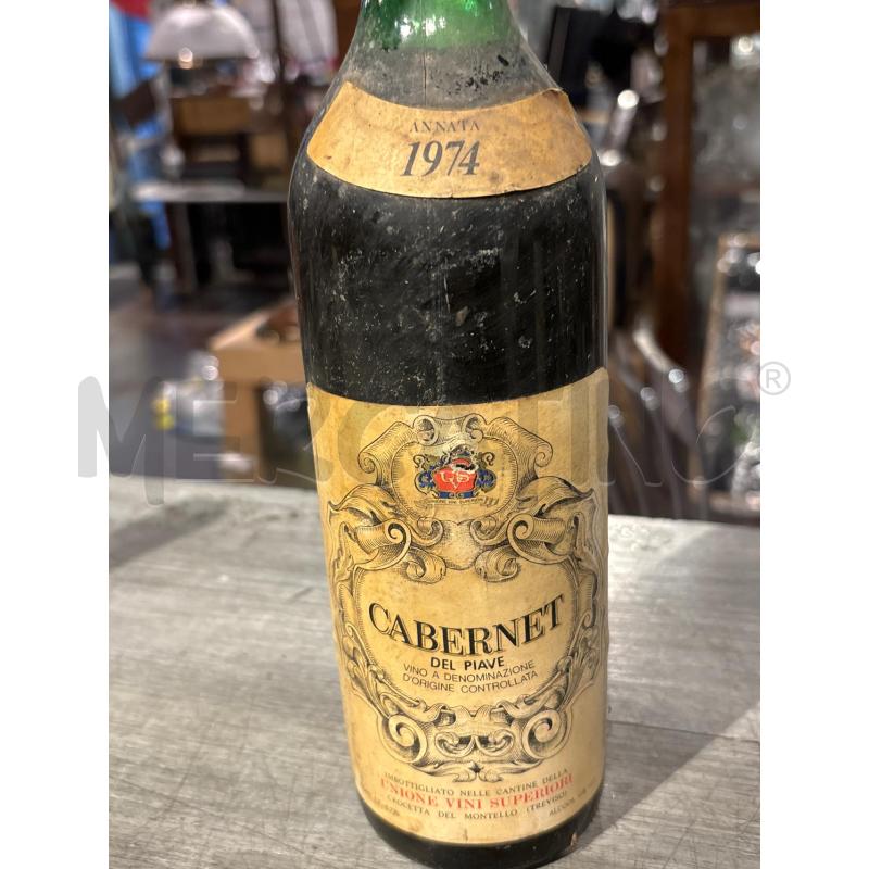 VINO DA ESPOSIZIONE CABERNET DEL PIAVE ANNATA 1974 | Mercatino dell'Usato Busnago 2
