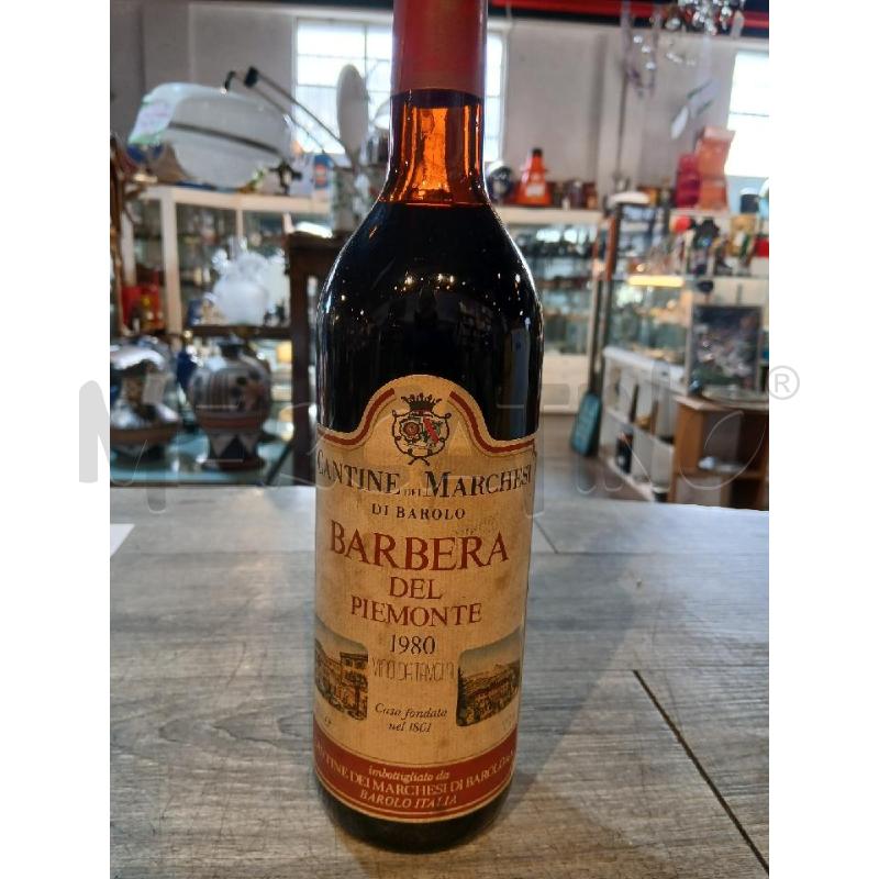 VINO DA ESPOSIZIONE CANTINE MARCHESI BARBERA 1980 | Mercatino dell'Usato Busnago 1