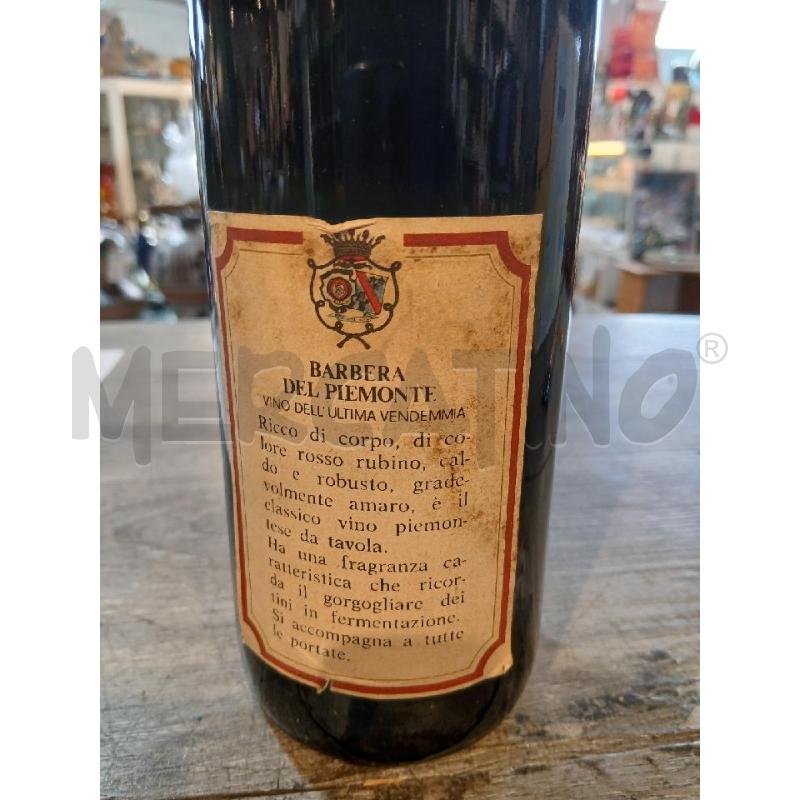 VINO DA ESPOSIZIONE CANTINE MARCHESI BARBERA 1980 | Mercatino dell'Usato Busnago 2