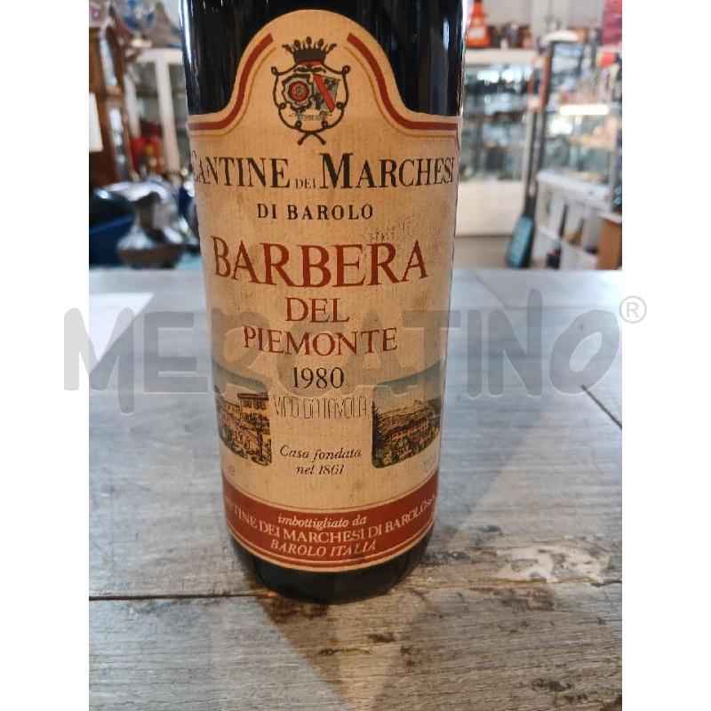 VINO DA ESPOSIZIONE CANTINE MARCHESI BARBERA 1980 | Mercatino dell'Usato Busnago 3
