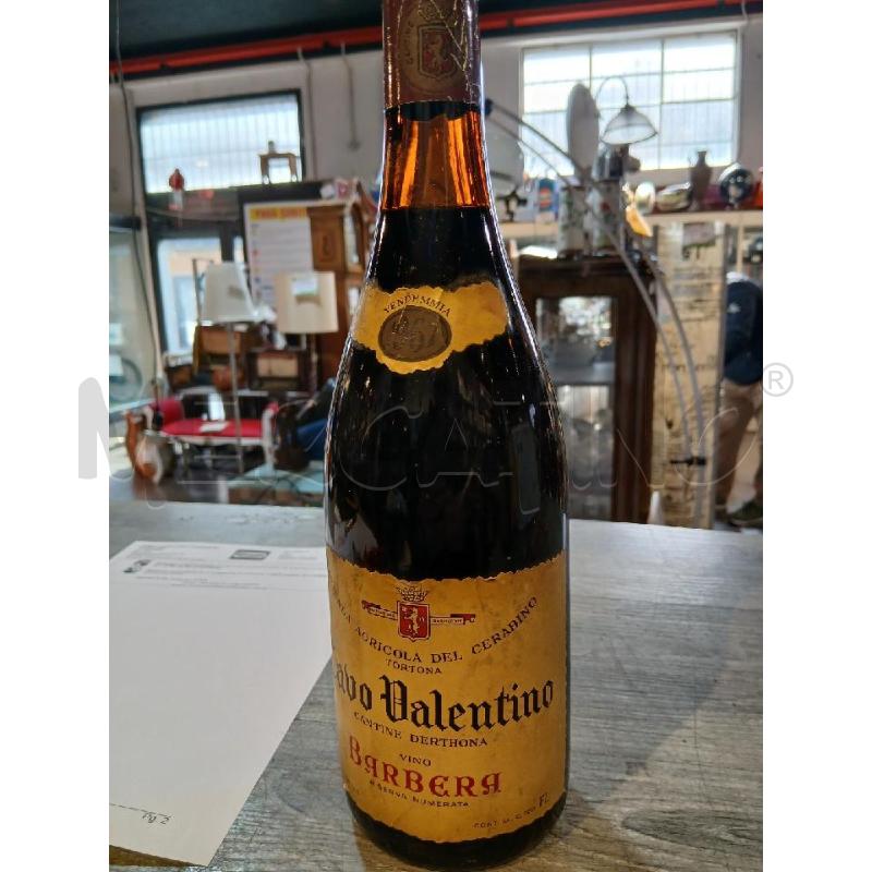 VINO DA ESPOSIZIONE CAVO VALENTINO BARBERA 1967 | Mercatino dell'Usato Busnago 1