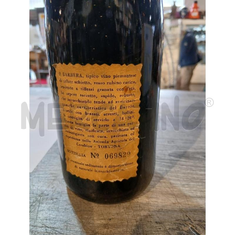 VINO DA ESPOSIZIONE CAVO VALENTINO BARBERA 1967 | Mercatino dell'Usato Busnago 4