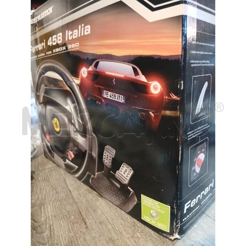 VOLANTE E PEDALIERA GIOCO THRUSTMASTER FERRARI 458 | Mercatino dell'Usato Busnago 3