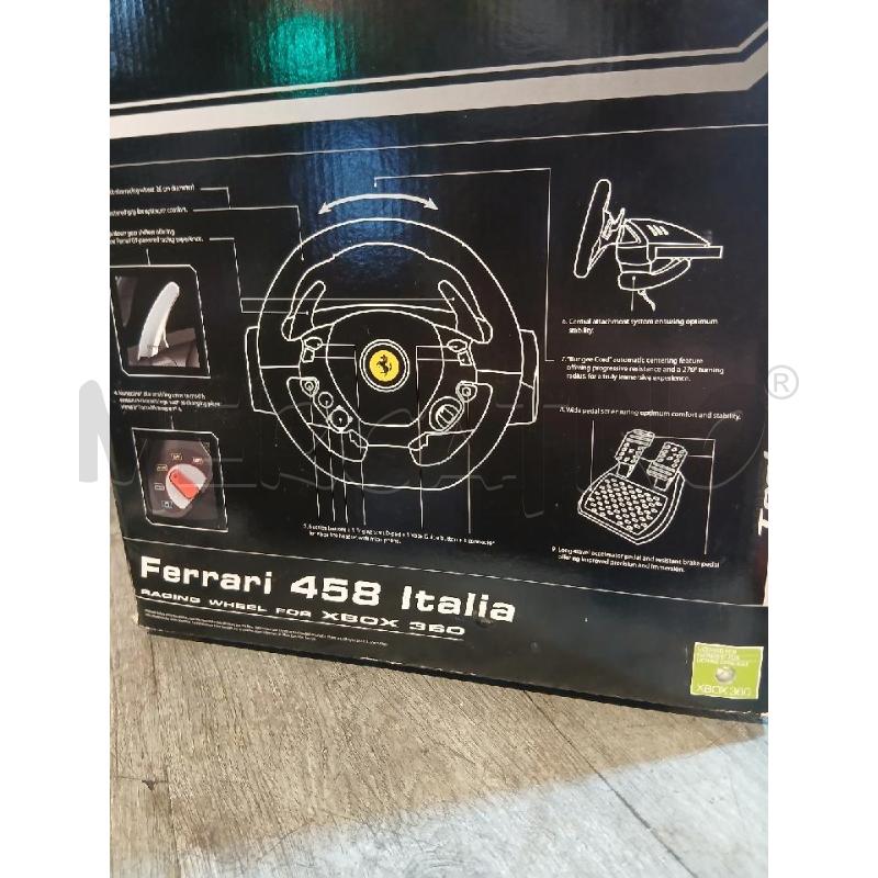 VOLANTE E PEDALIERA GIOCO THRUSTMASTER FERRARI 458 | Mercatino dell'Usato Busnago 4