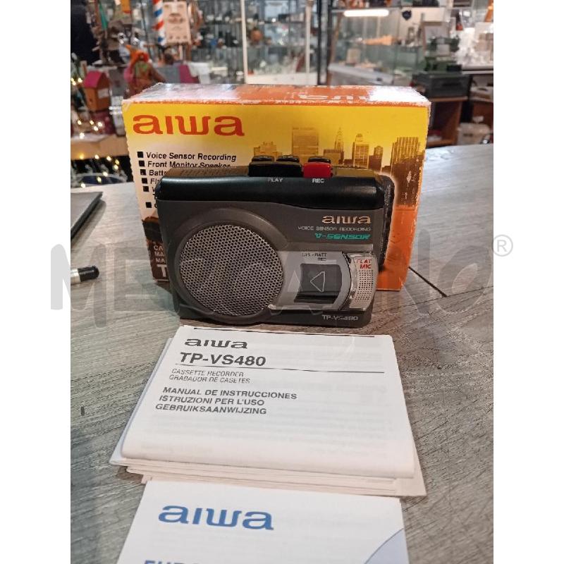WALKMAN AIWA V-SENSOR CON SCATOLA (FUNZIONANTE) | Mercatino dell'Usato Busnago 1