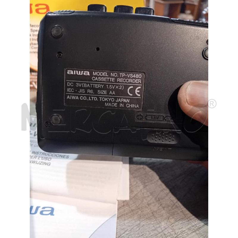 WALKMAN AIWA V-SENSOR CON SCATOLA (FUNZIONANTE) | Mercatino dell'Usato Busnago 2
