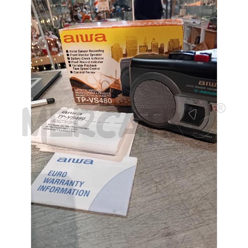 WALKMAN AIWA V-SENSOR CON SCATOLA (FUNZIONANTE) | Mercatino dell'Usato Busnago 3