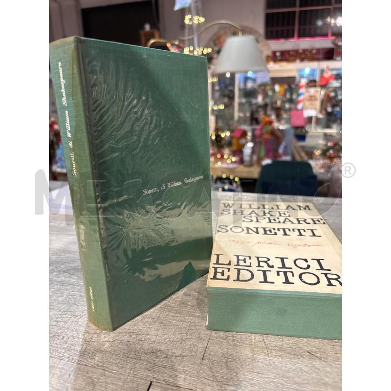 WILLIAM SHAKESPEARE SONETTI | Mercatino dell'Usato Busnago 2