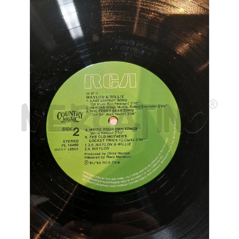 WWII WAYLON JENNINGS 1982 | Mercatino dell'Usato Busnago 4
