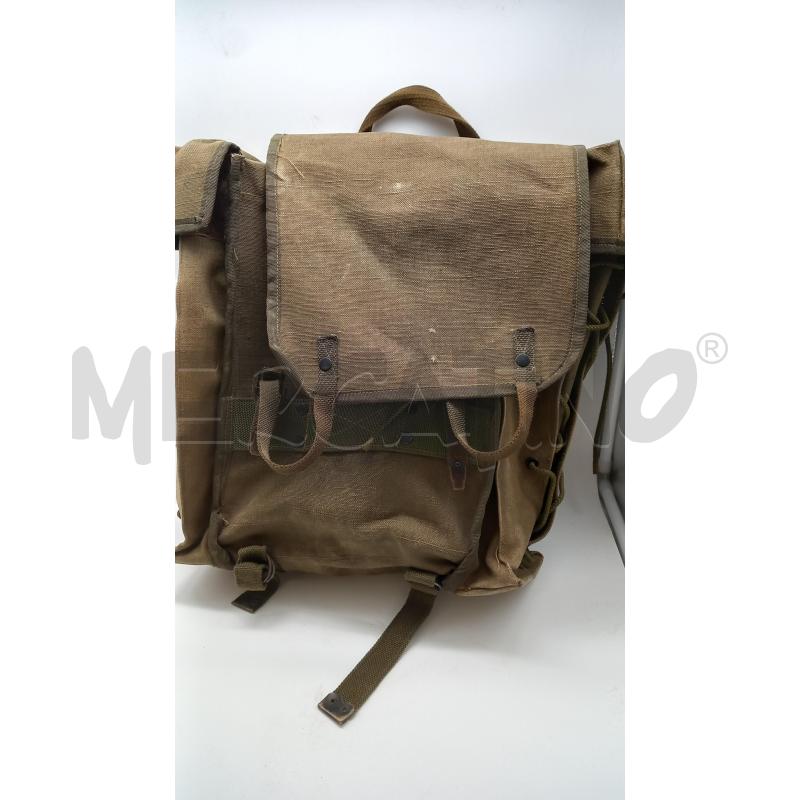 ZAINO MILITARE ANNI 60  Mercatino dell'Usato Busnago