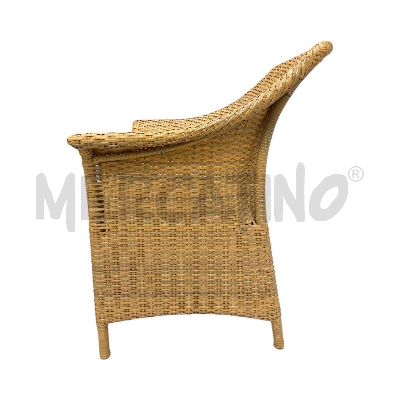 2 POLTRONE E TAVOLINO DEDON | Mercatino dell'Usato Triuggio 3