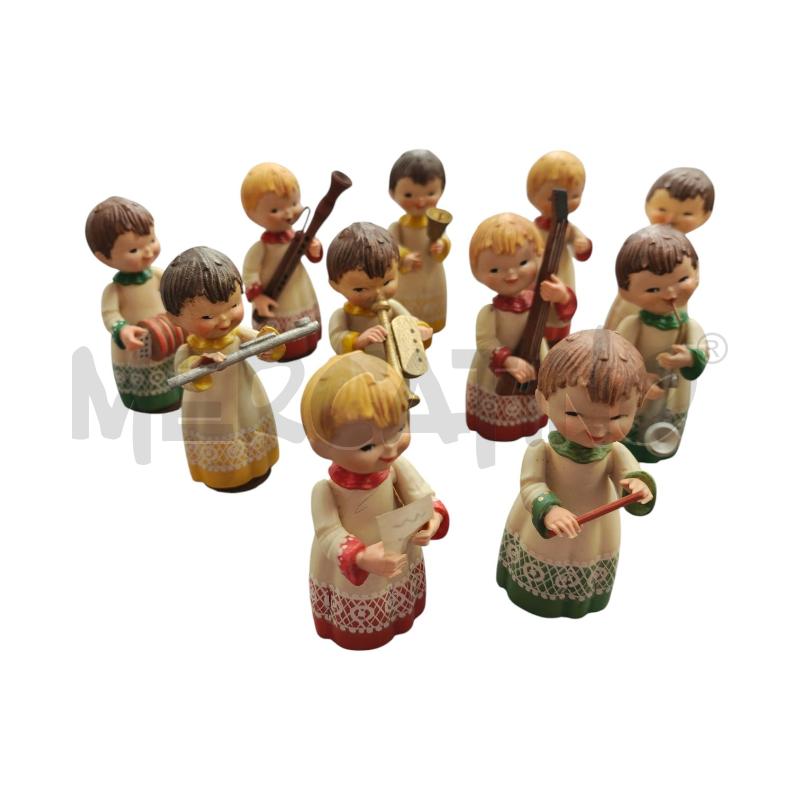 BANDA MUSICALE 15 CHIERICHETTI LEGNO ANRI ANNI 80 | Mercatino dell'Usato Triuggio 2