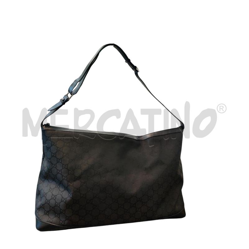 BORSA DA VIAGGIO NERA GUCCI | Mercatino dell'Usato Triuggio 1