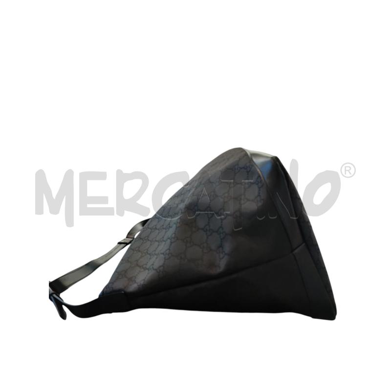 BORSA DA VIAGGIO NERA GUCCI | Mercatino dell'Usato Triuggio 4