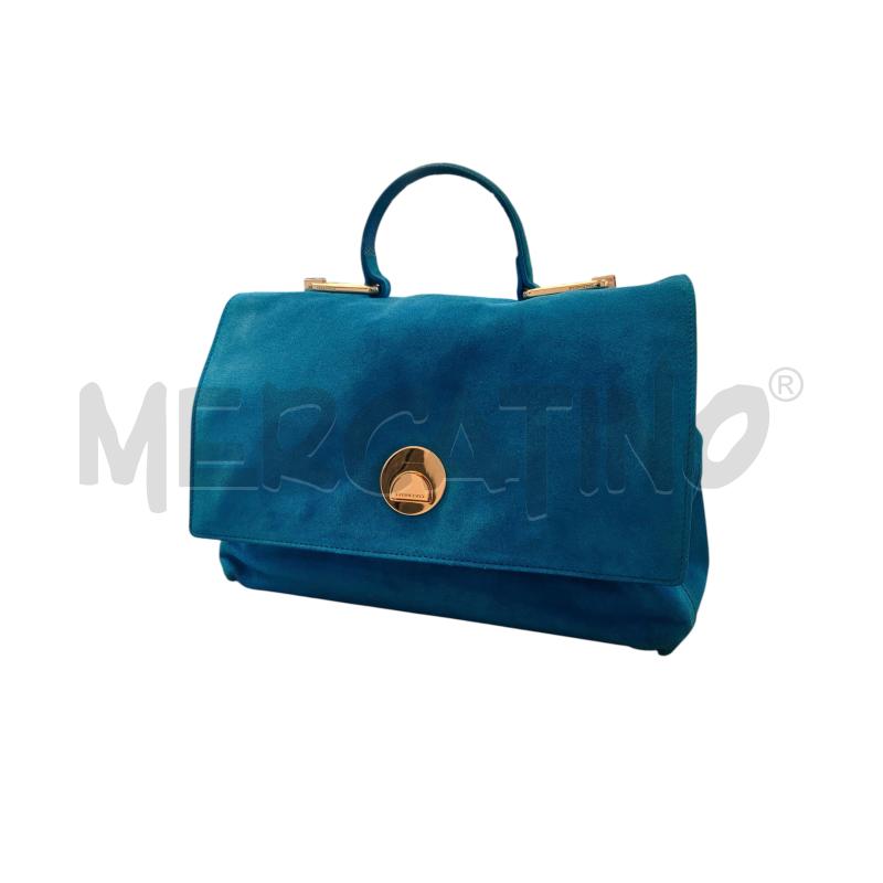 BORSA DONNA PELLE TURCHESE COCCINELLE | Mercatino dell'Usato Triuggio 1