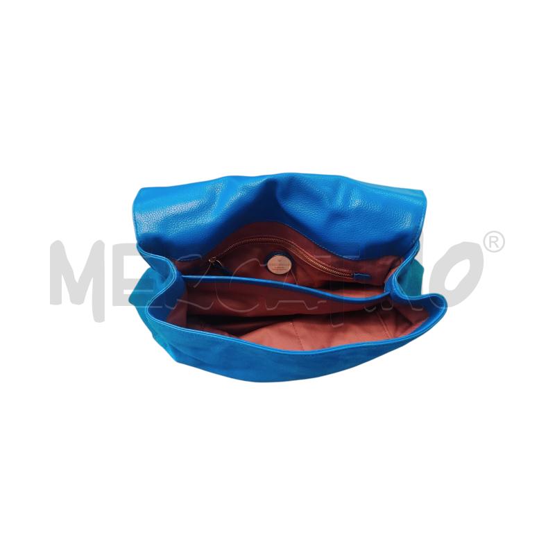 BORSA DONNA PELLE TURCHESE COCCINELLE | Mercatino dell'Usato Triuggio 3