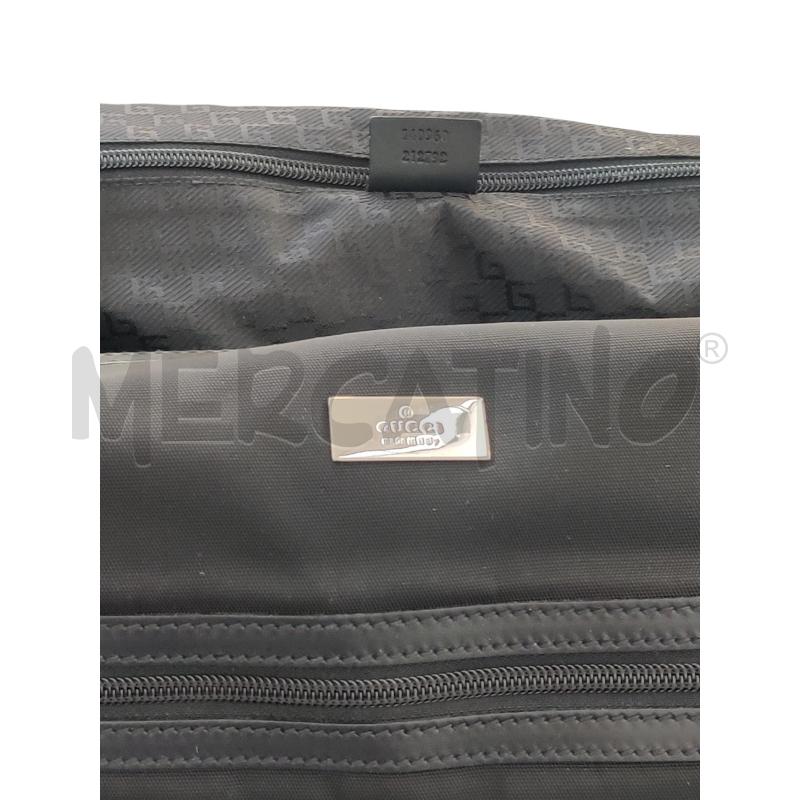 BORSA GUCCI BUSINESS MESSENGER BAG NERO | Mercatino dell'Usato Triuggio 5