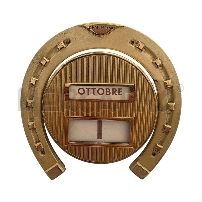 CALENDARIO DA SCRIVANIUA ANNI 60 GEM | Mercatino dell'Usato Triuggio 2