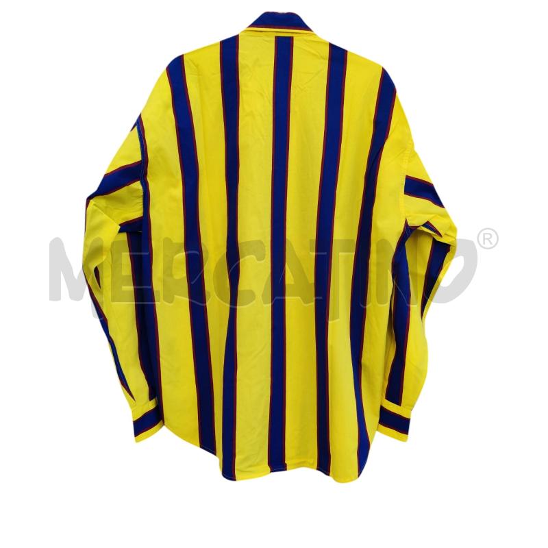 CAMICIA UOMO GIANNI VERSACE RIGA GIALLA | Mercatino dell'Usato Triuggio 3