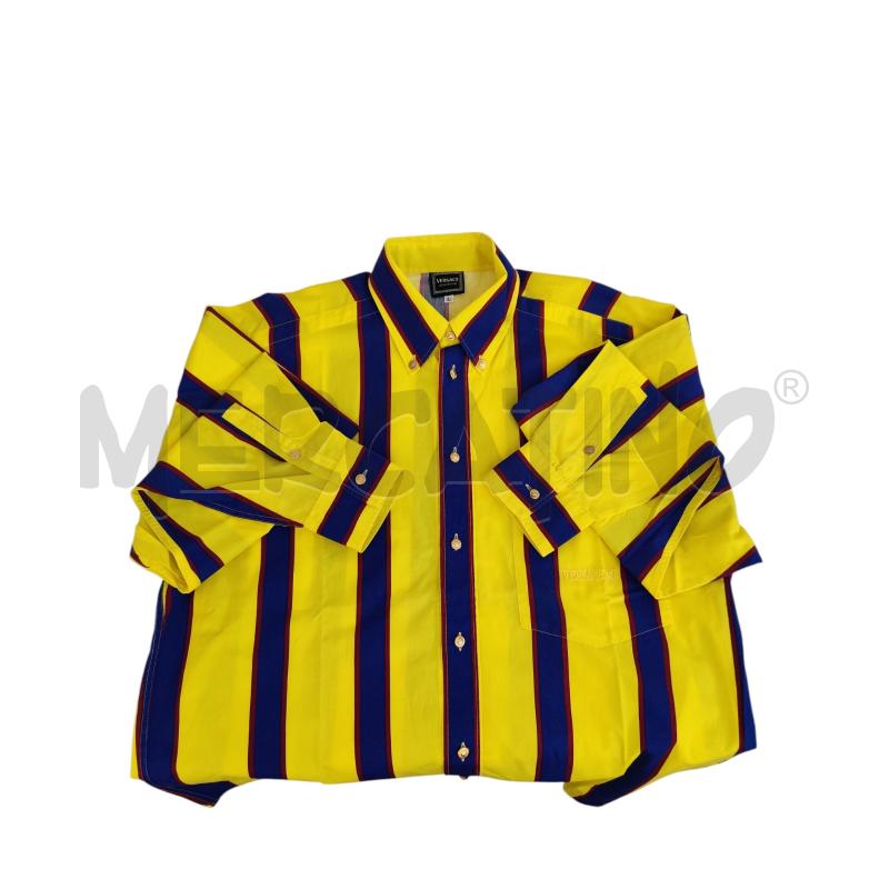 CAMICIA UOMO GIANNI VERSACE RIGA GIALLA | Mercatino dell'Usato Triuggio 5