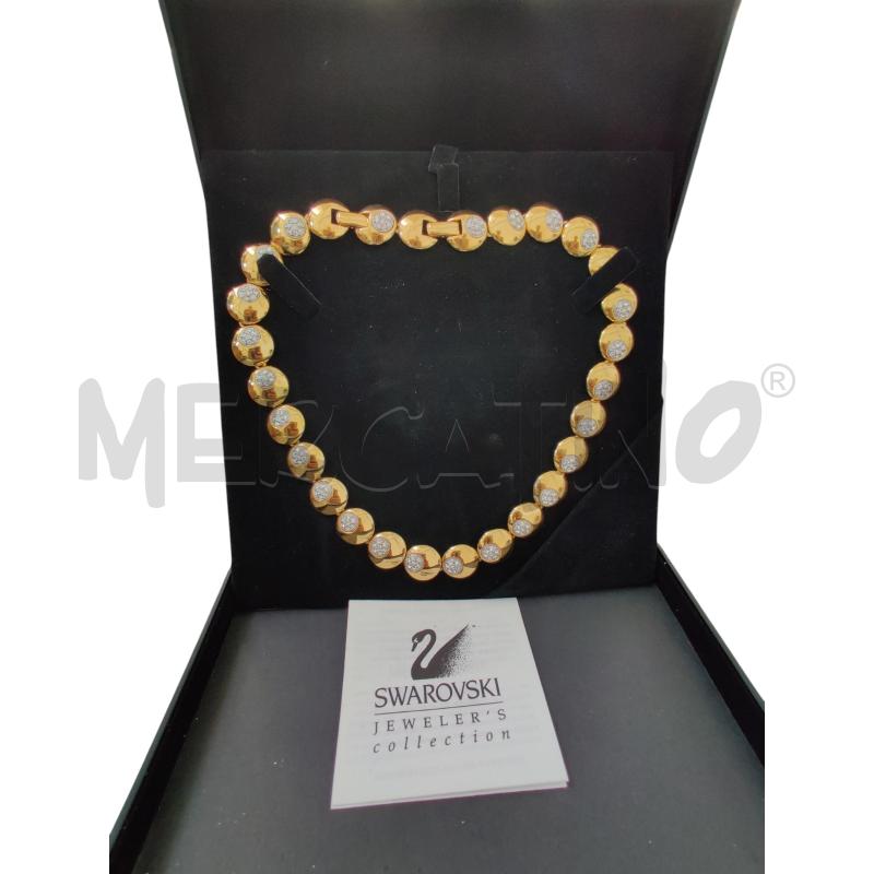 COLLANA SWAROVSKI DORATA | Mercatino dell'Usato Triuggio 1
