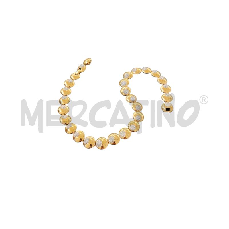 COLLANA SWAROVSKI DORATA | Mercatino dell'Usato Triuggio 4