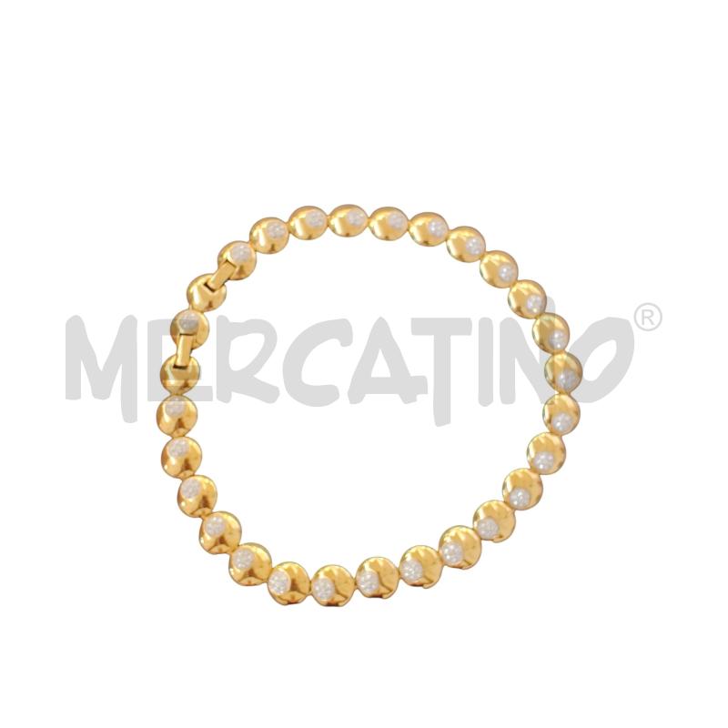 COLLANA SWAROVSKI DORATA | Mercatino dell'Usato Triuggio 5