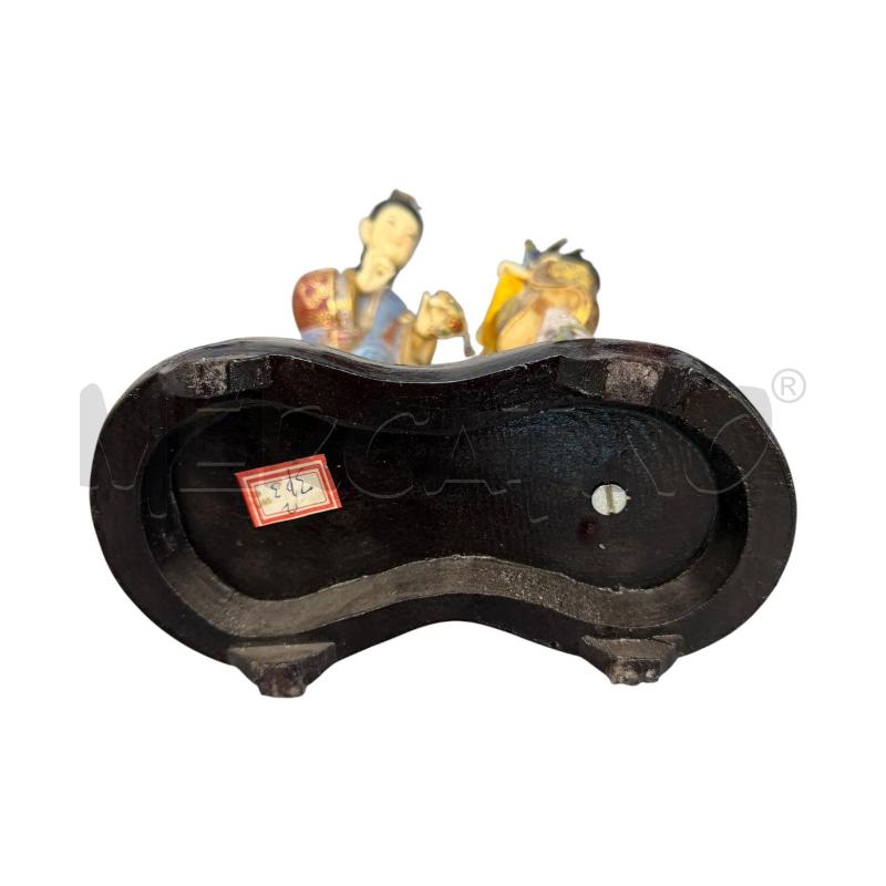 COPPIA STATUETTE CLOISONNE  | Mercatino dell'Usato Triuggio 5