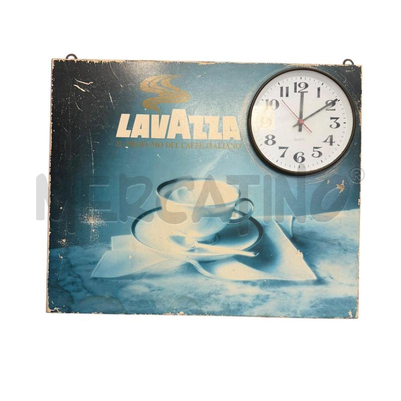 INSEGNA LAVAZZA CON OROLOGIO | Mercatino dell'Usato Triuggio 1