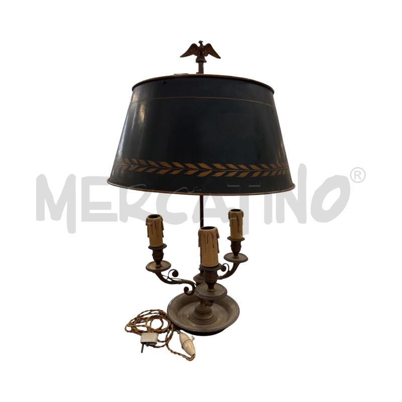 LAMPADA BOUILLOTTE 3 LUCI AQUILA | Mercatino dell'Usato Triuggio 1
