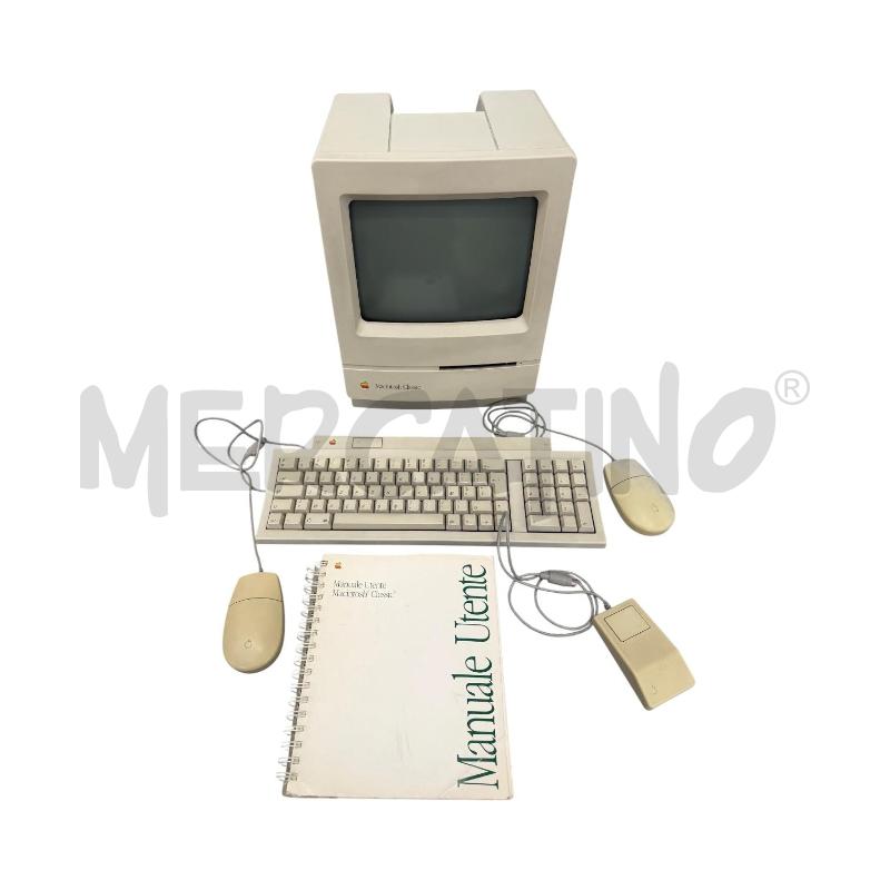 MACINTOSH CLASSIC TASTIERA MOUSE MANUALE | Mercatino dell'Usato Triuggio 1
