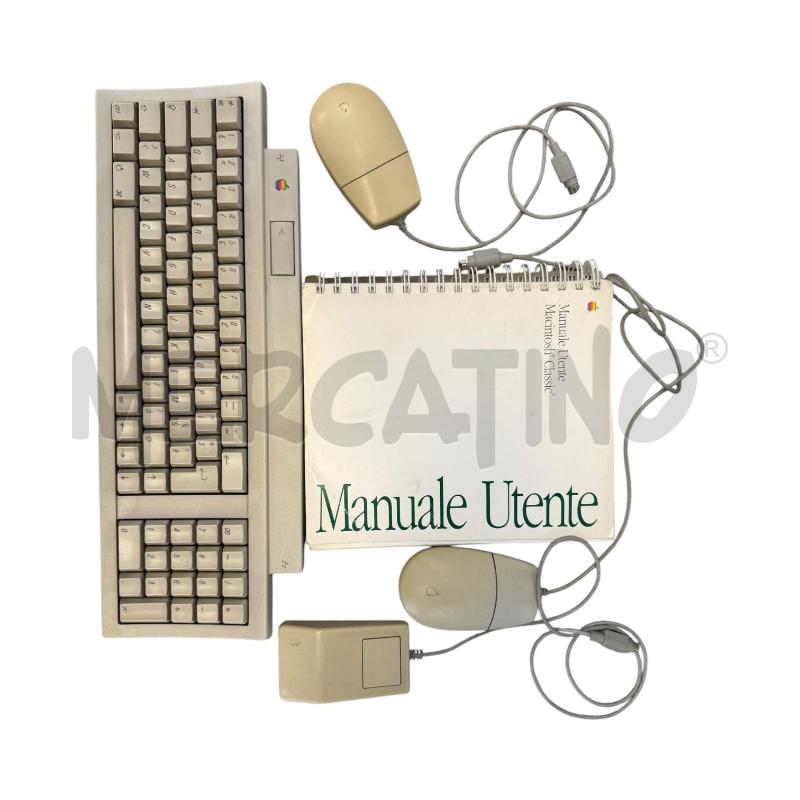MACINTOSH CLASSIC TASTIERA MOUSE MANUALE | Mercatino dell'Usato Triuggio 4