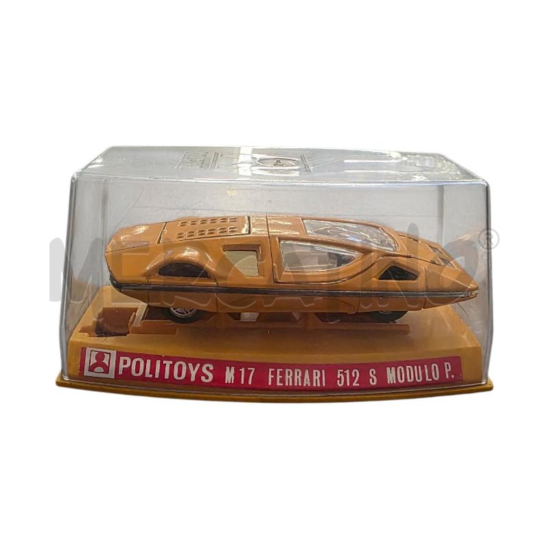 MODELLINO AUTO POLITOYS M17 FERRARI 512S MODULO P | Mercatino dell'Usato Triuggio 2