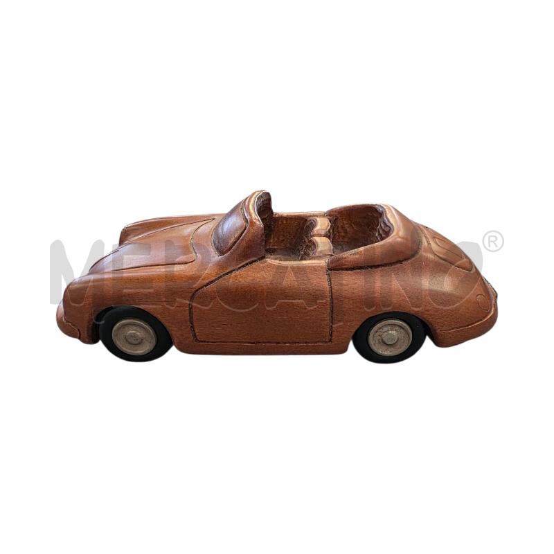 MODELLINO PORSCHE 356 LEGNO HANDMADE | Mercatino dell'Usato Triuggio 3