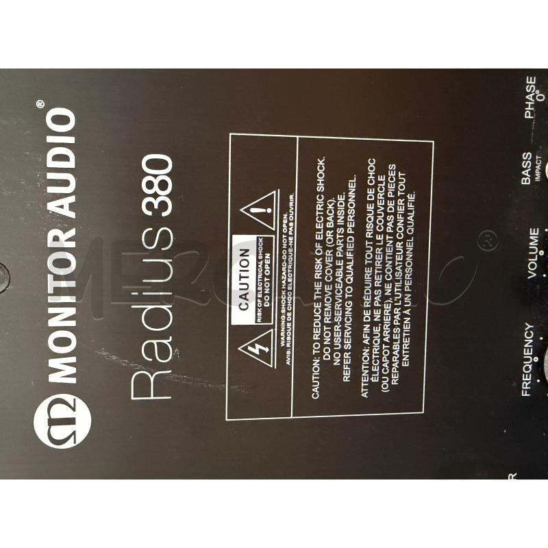 MONITOR AUDIO RADIUS 380 + ALTOPARLANTI 270HD | Mercatino dell'Usato Triuggio 4