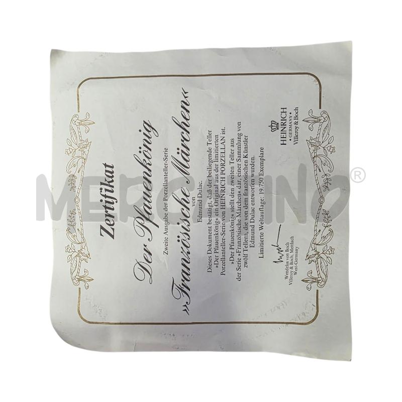 PIATTO VILLEROY FIABE  | Mercatino dell'Usato Triuggio 4