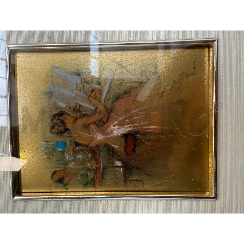 QUADRETTO FOGLIA ORO ENRICO FELISARI | Mercatino dell'Usato Triuggio 3