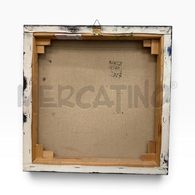 QUADRO PAESAGGIO NOTTURNO DANIELE CESTARI 40X40 | Mercatino dell'Usato Triuggio 2