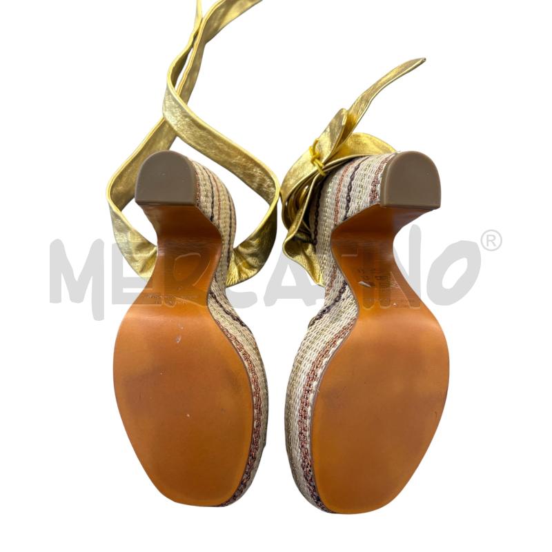 SANDALI DONNA SCHIAVA ORO MARC JACOBS | Mercatino dell'Usato Triuggio 4