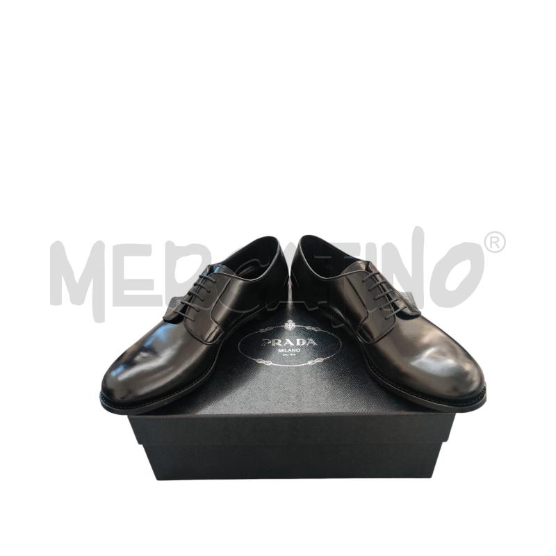 SCARPE UOMO PELLE NERO PRADA | Mercatino dell'Usato Triuggio 2