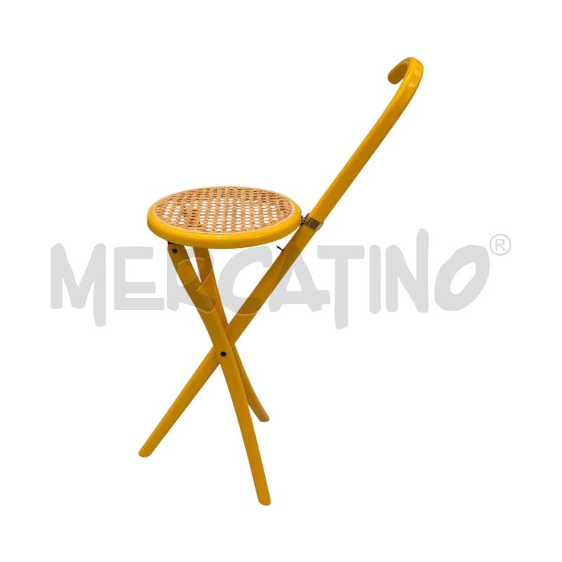 SGABELLO PIEGHEVOLE STOCKSESSEL GIALLO | Mercatino dell'Usato Triuggio 3