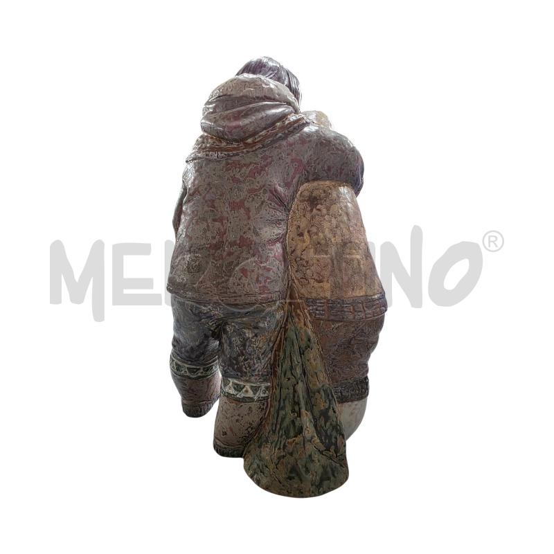 STATUETTA COPPIA INUIT LLADRO | Mercatino dell'Usato Triuggio 3