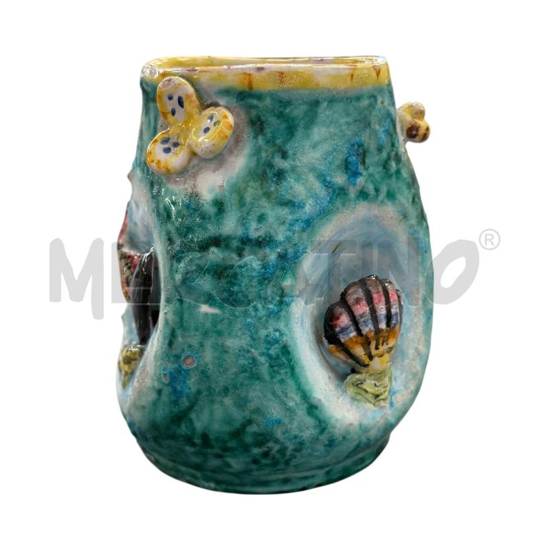 VASO ELEMENTI IN RILIEVO AVALLONE VIETRI | Mercatino dell'Usato Triuggio 3